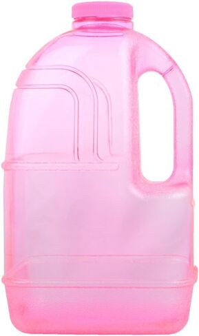 H8O® 1 Gallon Square BPA Free Water Bottle with 48mm Cap & Built-in Handle in Saudi Arabia