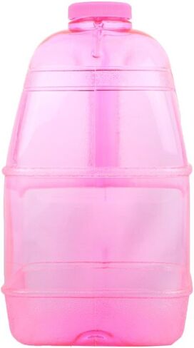 H8O® 1 Gallon Square BPA Free Water Bottle with 48mm Cap & Built-in Handle in Saudi Arabia