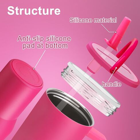 Flip Straw Tumbler 40 OZ, Stainless Steel Tumbler with Straw, Leak Proof Lid and Top Handle, Reusable Insulated Cup for Home, Outdoors, Leakproof, Fits in Cup Holder (Black Leopard) in Saudi Arabia