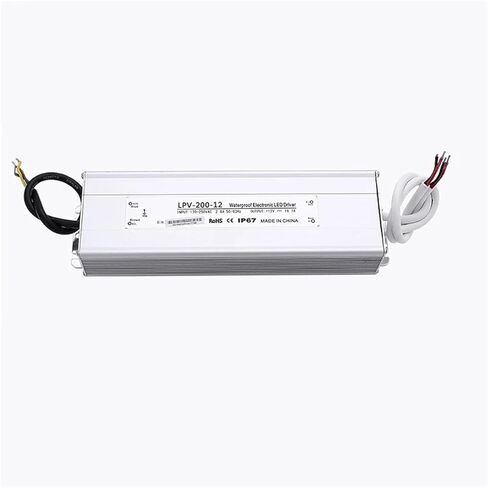 12W 25W 60W 120W 150W 200W IP67 LED DRIVER POWERSER AC-DC 12V 24V 36V 48V 1A 2A 4A 5A 10A STANTER VOLTAGE STUNDAGE STUNDAGE (180-260V ، 24V-12W) in Kuwait