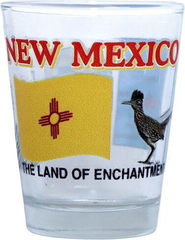 New Mexico The Land Of Enchantment State All-American Collection Shot Glass in Saudi Arabia