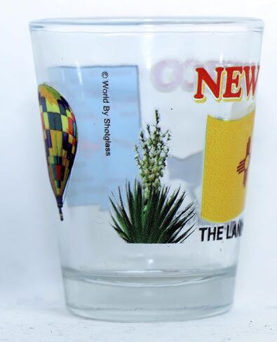New Mexico The Land Of Enchantment State All-American Collection Shot Glass in Saudi Arabia