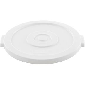 Global Industrial 20 Gallon Plastic Trash Can Lid, White in Kuwait