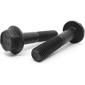 5 PCS M14-2.0x100 MM Metric Hex Flange Bolts Grade 10.9 Screws Phos & Oil in Saudi Arabia