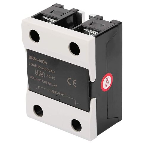 BRM-40DA Load 24-480VAC Solid State Relay Reduced EMI. Ideal for Heating Cooling Control, Numerical Controlled Machinery, and More. in Saudi Arabia