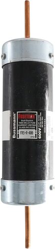 Cooper Bussmann FRS-R-400 Fusetron Dual Element Fuse Class Rk5, Black in Saudi Arabia