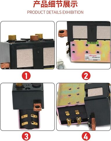 DC182 electromagnetic Relay Forklift Parts contactor DC182B-537T/B4DC21 48V in Saudi Arabia