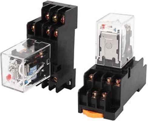 AC 110V/120V Coil Power Relay HH53P-L 11Pin 3NO 3NC w PYF11A Socket Base 20 Pcs in Saudi Arabia