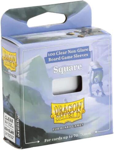 Dragon Shield Board Game Sleeves | الأكمام البطاقة غير الواسعة لألعاب الطاولة | متينة وسلسة خلط ورق اللعب وخالية من الحمض ، متوافقة مع Gloomhaven ، Wingspan والمزيد | التارو - 1 حزمة in Kuwait