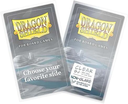Dragon Shield Board Game Sleeves | الأكمام البطاقة غير الواسعة لألعاب الطاولة | متينة وسلسة خلط ورق اللعب وخالية من الحمض ، متوافقة مع Gloomhaven ، Wingspan والمزيد | التارو - 1 حزمة in Kuwait