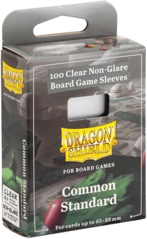 Dragon Shield Board Game Sleeves | الأكمام البطاقة غير الواسعة لألعاب الطاولة | متينة وسلسة خلط ورق اللعب وخالية من الحمض ، متوافقة مع Gloomhaven ، Wingspan والمزيد | التارو - 1 حزمة in Kuwait