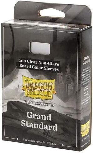 Dragon Shield Board Game Sleeves | الأكمام البطاقة غير الواسعة لألعاب الطاولة | متينة وسلسة خلط ورق اللعب وخالية من الحمض ، متوافقة مع Gloomhaven ، Wingspan والمزيد | التارو - 1 حزمة in Kuwait