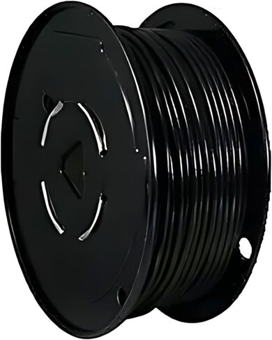 Vinyl Coated Wire Rope Aircraft Cable 1/8" Thru 3/16" 7x19-250 ft Reel for DIY Cable Decking Railing System, Marine Grade in Kuwait