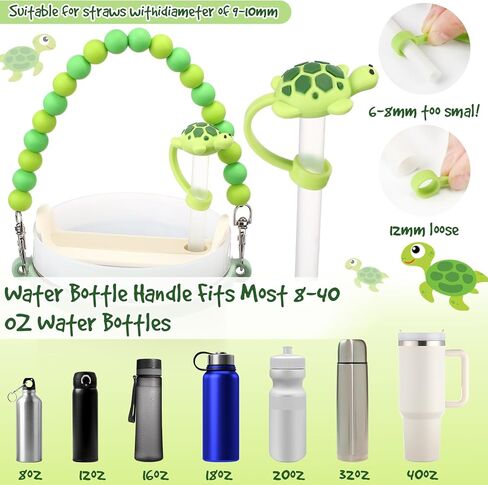 مجموعة ملحقات كوب سيليكون كينينج 5 PC متوافقة مع كأس ستانلي ، بما في ذلك حزام الزجاجة المزيج بالسيليكون ، سلسلة المفاتيح ، غطاء القش ، حلقة مطاطية ، خطاف معدني لبلون 8-40 أوقية (رمادي ، سمك القرش) in Kuwait