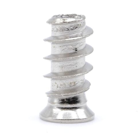 ReplacementScrews M6.1 x 13mm (1/4 in x 1/2 in) Euro Screws - 2.3mm Pitch (11 TPI) - Flat Head, Pozi Drive - Zinc Plated Wood Screws (Pack of 10) in Saudi Arabia