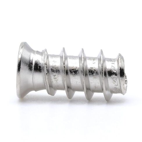 ReplacementScrews M6.1 x 13mm (1/4 in x 1/2 in) Euro Screws - 2.3mm Pitch (11 TPI) - Flat Head, Pozi Drive - Zinc Plated Wood Screws (Pack of 10) in Saudi Arabia