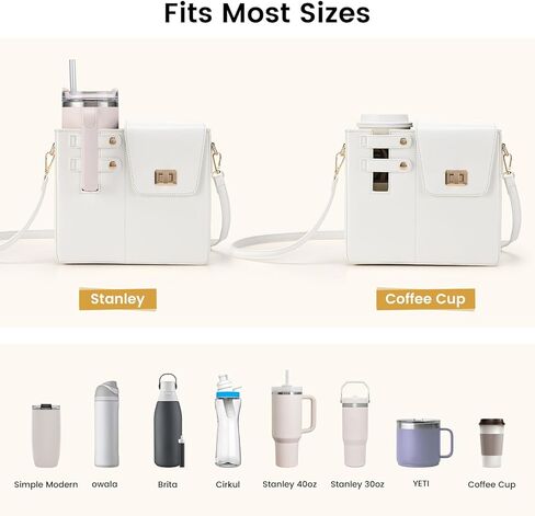 كيس كروس في الهواء الطلق كوب مياه تخزين الحامل الزجاجة المحفظة محفظة توملن. in Kuwait