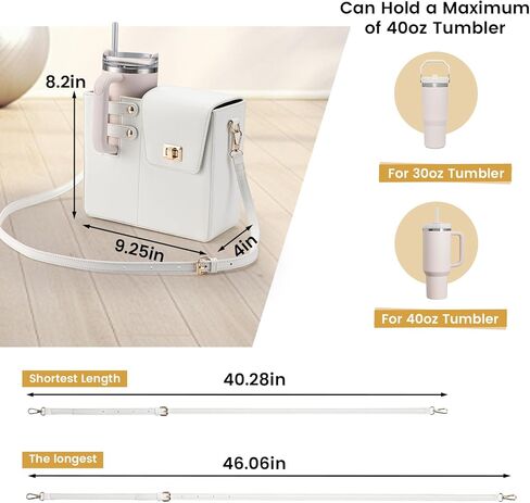 كيس كروس في الهواء الطلق كوب مياه تخزين الحامل الزجاجة المحفظة محفظة توملن. in Kuwait