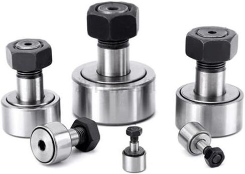 CF3/KR10 CF4/KR12 CF5/KR13 CF6/KR16 CF8/KR19 CF10/KR22 CF12/KR30 Cam Follower Needle Roller Bearing Wheel and Pin Bearing Needle Roller Bearing(CF10 KR22 x1pcs) in Saudi Arabia