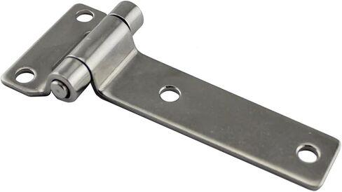 2pcs مصقولة T المفصلية الفولاذ المقاوم للصدأ مرآب مرآب البضائع الباب مفصلات 135x58x27mm لملحقات اليخوت القارب in Saudi Arabia