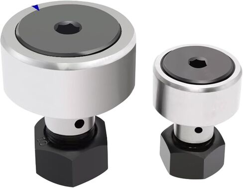 2PCS KR19/CF8 KR22/CF10 Cam Follower Needle Roller Bearing Wheel and Pin Bearing Series CNC Electric Tool Parts Automation Parts Needle Roller Bearing(KR19 CF8) in Saudi Arabia