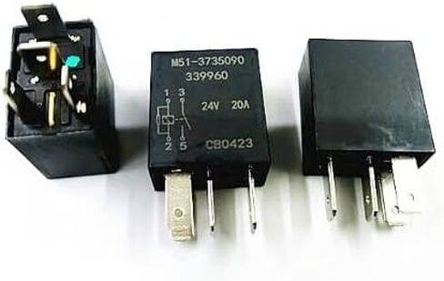 M51-3735090 M51 3735090 M513735090 24VV 24VDC DC24V 20A 4PIN RELAY (5pcs) in Saudi Arabia