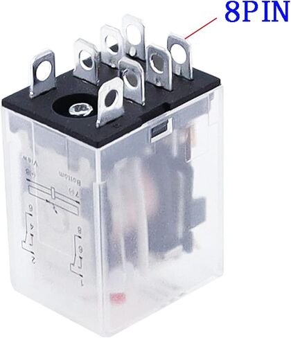 30PCS LY2NJ COIL DC12V DC24V AC110V AC220V HH62P JQX-13F10A 220V MINIATURE COLLUTROMAGNETIC GUIP RELAY in Saudi Arabia