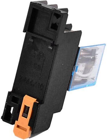 20 X DC 12V 5A Coil 8pin DPDT 35MM DIN RAIL RALAIN in Saudi Arabia
