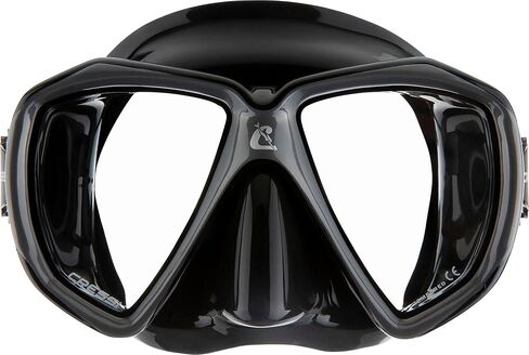 Cressi Perfect View Scuba Scuba Scuba ، قناع الغطس في السيليكون المريح النقي - Liberty Duo: مصمم في إيطاليا in Saudi Arabia