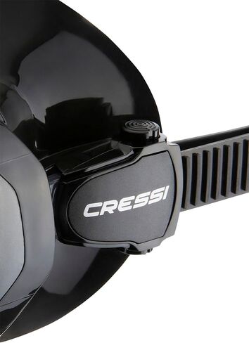 Cressi Perfect View Scuba Scuba Scuba ، قناع الغطس في السيليكون المريح النقي - Liberty Duo: مصمم في إيطاليا in Saudi Arabia