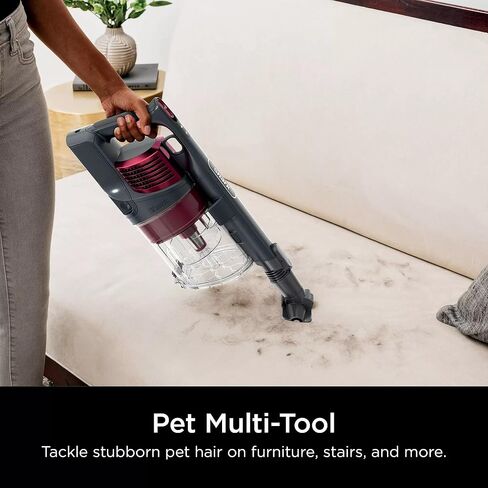 Shark R-IZ464H Vertex Cordless Stick Vacuum with DuoClean PowerFins, Lightweight, Pet Hair, HEPA, 60 Min Run Time - Certified Refurbished in Saudi Arabia