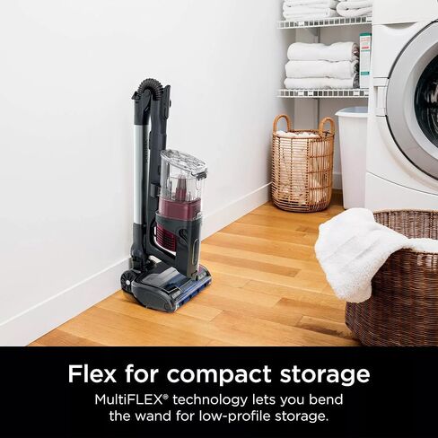 Shark R-IZ464H Vertex Cordless Stick Vacuum with DuoClean PowerFins, Lightweight, Pet Hair, HEPA, 60 Min Run Time - Certified Refurbished in Saudi Arabia
