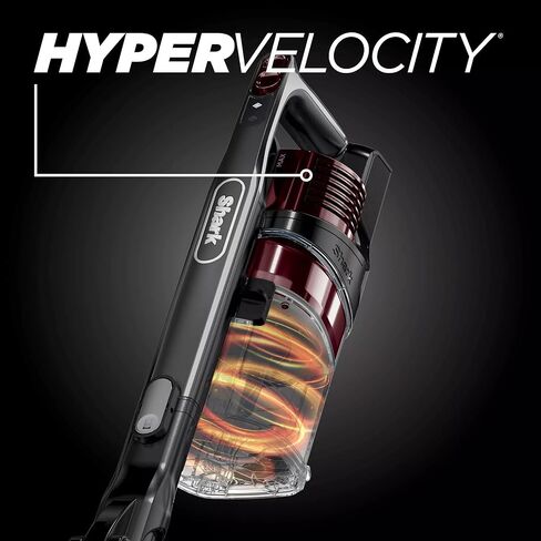 Shark R-IZ464H Vertex Cordless Stick Vacuum with DuoClean PowerFins, Lightweight, Pet Hair, HEPA, 60 Min Run Time - Certified Refurbished in Saudi Arabia