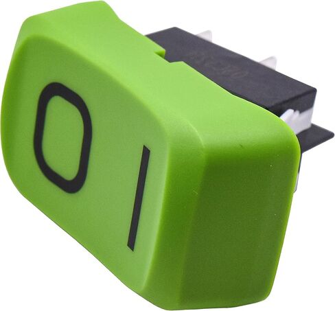 HQRP ON Off Rocker Switch 4-Prong 20A 125V Compatible with Ridgid 841650 HD12000 HD1800 Wet Dry Vac, UL Listed in Saudi Arabia