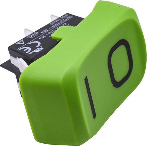 HQRP ON Off Rocker Switch 4-Prong 20A 125V Compatible with Ridgid 841650 HD12000 HD1800 Wet Dry Vac, UL Listed in Saudi Arabia