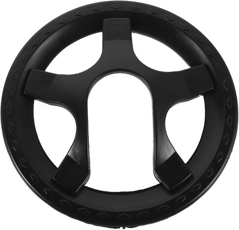 Wakauto Universal Bicycle Chainring Guard - 36T 5-Hole Crankset Protector for Fixed Gear and Mountain Bikes - Easy Installation Durable Plastic 6.1 Inch in Saudi Arabia
