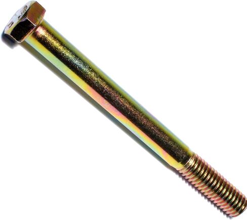 M24-3.00X70 MM, Hex Cap Screws 10.9 Din 931 / Iso 4014 Coarse Yellow Zinc - Pack of 1 in Saudi Arabia