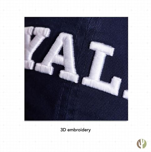 Desert Cactus Yale University Baseball Hat Bulldogs bulldogs قبعات مطرزة على Cap قابلة للتعديل حزام قماش للبالغين (النمط B1) الأزرق in Kuwait