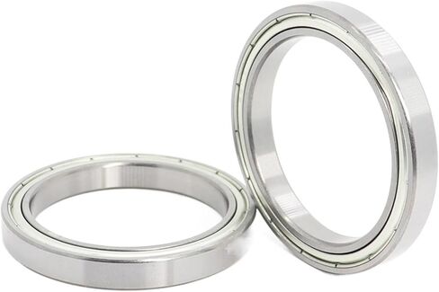 6815 ZZ Bearing (2 PCS) 75 * 95 * 10 mm Metric Thin Section Bearings 61815 ZZ 6815ZZ in Saudi Arabia