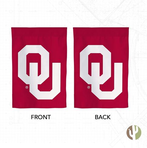 Desert Cactus The University of Oklahoma TUO Garden Flag – 19 x 12 inch Oklahoma Sooners Banner, For Outdoor Display and Events (Design D) in Saudi Arabia