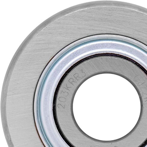 [2-Pack] 203KRR3 - Agriculture Ball Bearing, 0.625" (1/16") ID, 2" OD, 0.5906" Width, Two Single Lip Seals, Farm Machinery, Double Metal Shield in Saudi Arabia