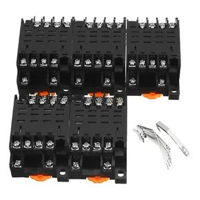 5pcs 14 Pin 28mm Din Dair لوحة محمولة الكهرومغناطيسية قاعدة مقبس التتابع in Saudi Arabia