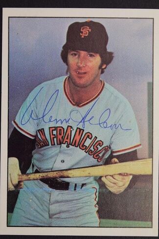 Glenn Adams Giants تم توقيعه 1975 SSPC #108 بطاقة موقعة نادرة 16L - MLB بطاقات البيسبول موقعة in Saudi Arabia