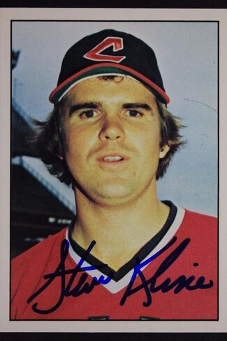 Steve Kline Indians Autographed 1975 SSPC #532 Signed Card RARE 16L - MLB Autographed Baseball Cards in Saudi Arabia