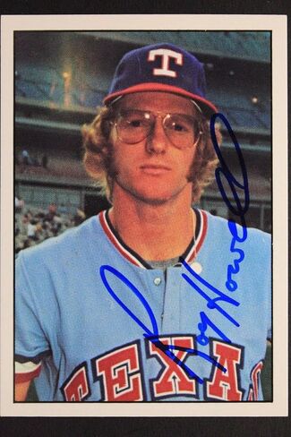 Roy Howell Texas Rangers تم توضيحه لعام 1975 SSPC #265 بطاقة موقعة 16 لتر - MLB موقعة بطاقات البيسبول in Saudi Arabia