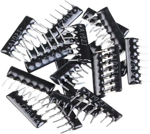 New 2024 10Pcs/Lot Dip Exclusion 7Pin Resistor Network Array A07 A07-103Jp 10K A07-472Jp 4.7K A07-102Jp 1K Ohm 1/8W 5% Resistance in Saudi Arabia