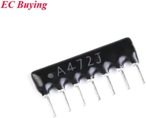 New 2024 10Pcs/Lot Dip Exclusion 7Pin Resistor Network Array A07 A07-103Jp 10K A07-472Jp 4.7K A07-102Jp 1K Ohm 1/8W 5% Resistance in Saudi Arabia
