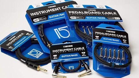 Boss BIC-3AA TS - TS Angled to Angled Instrument Cable - 3 Feet in Kuwait