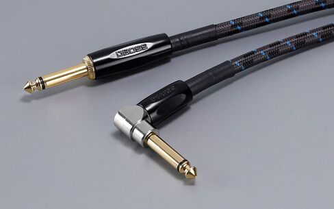 Boss BIC-3AA TS - TS Angled to Angled Instrument Cable - 3 Feet in Saudi Arabia