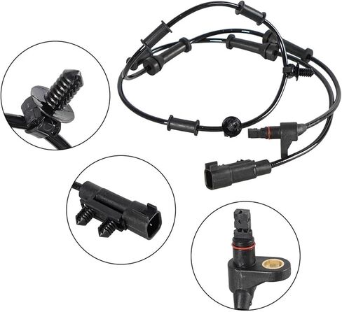 ABS Wheel Speed Sensor Front Left & Right for 68003281AC 68003281AA 68003281AC ALS1918 in Saudi Arabia